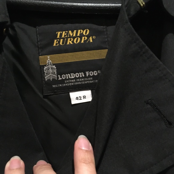 London Fog men's trench coat - Picture 4 of 9